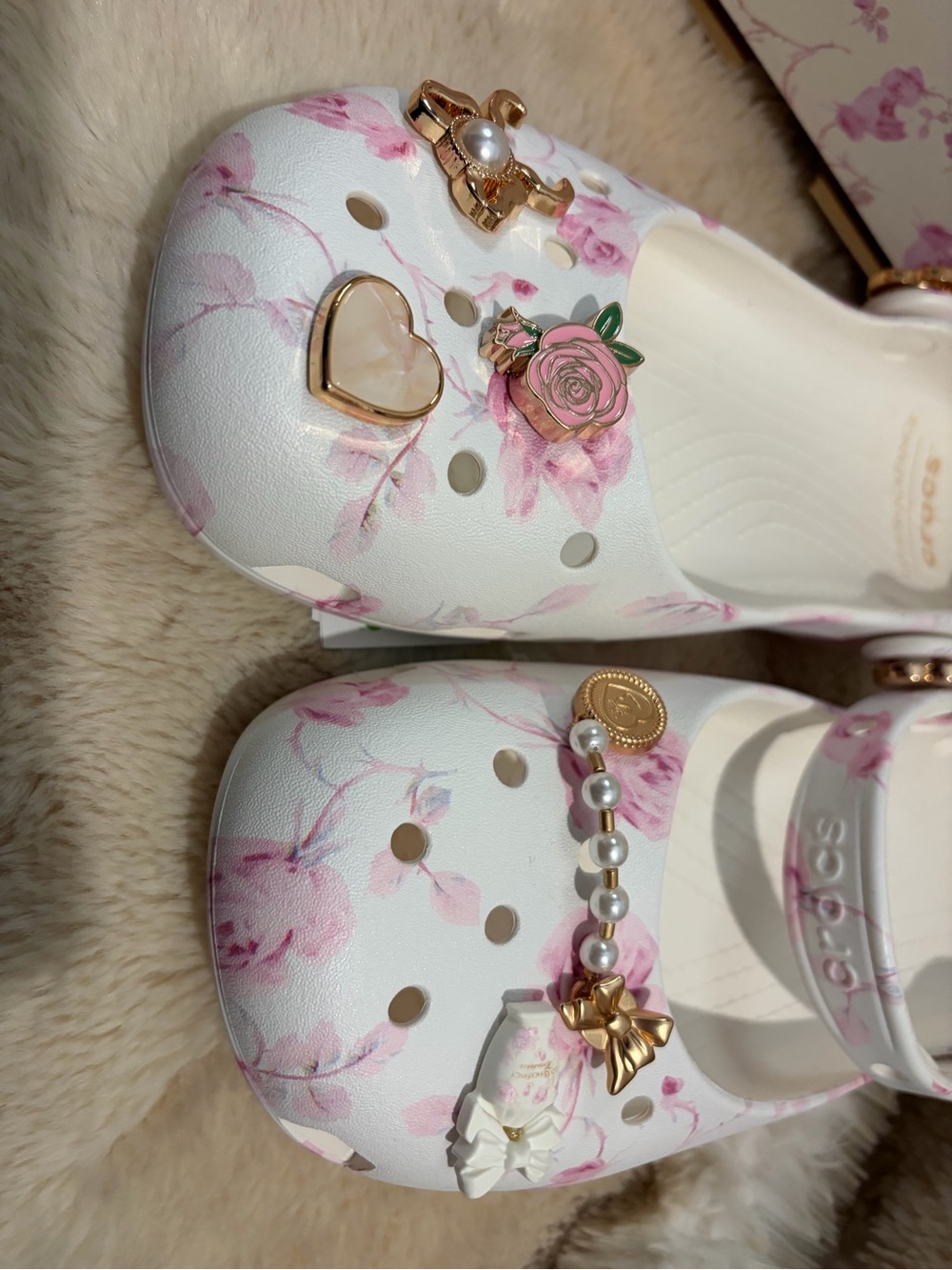 LoveShackFancy x Crocs Ballet Flats Size 10 - Picture 4 of 9